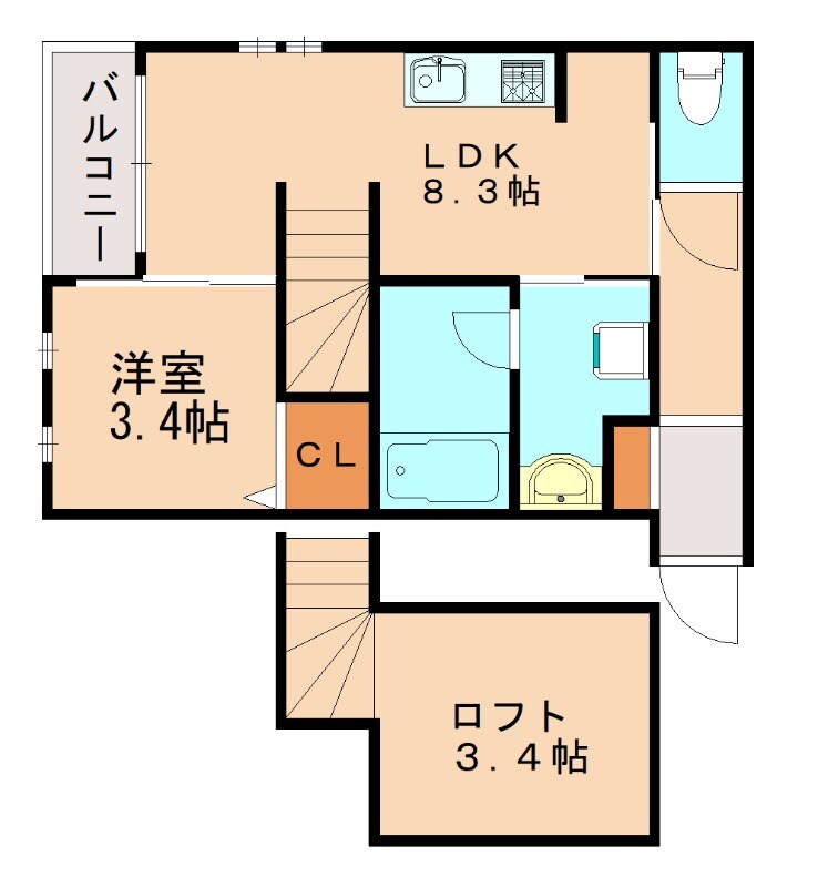 Bears03の物件間取画像
