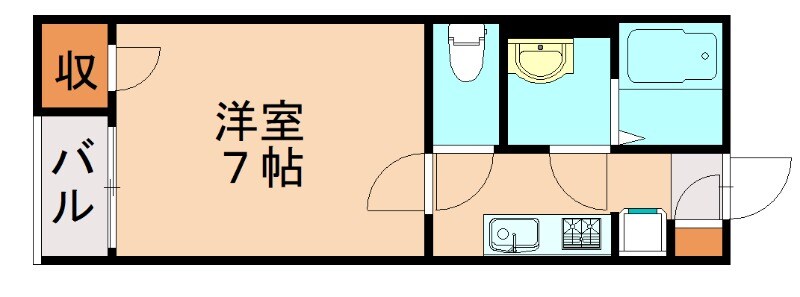 周船寺駅 徒歩18分 2階の物件間取画像
