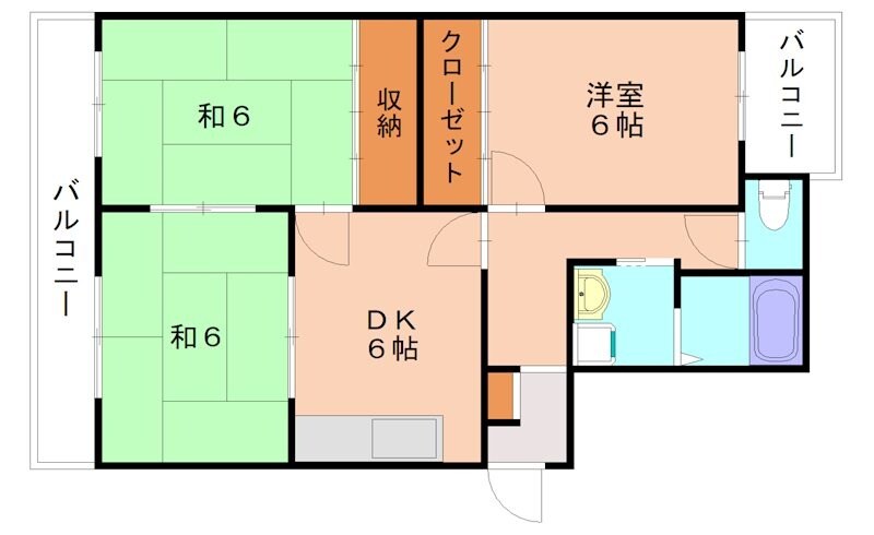 フリーランス一成の物件間取画像