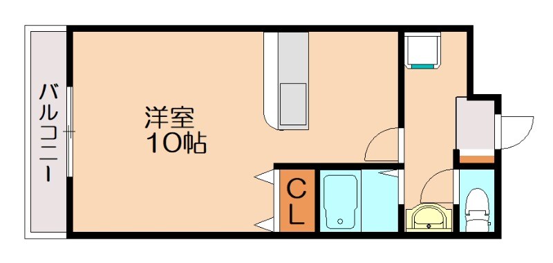 エスぺランスIの物件間取画像
