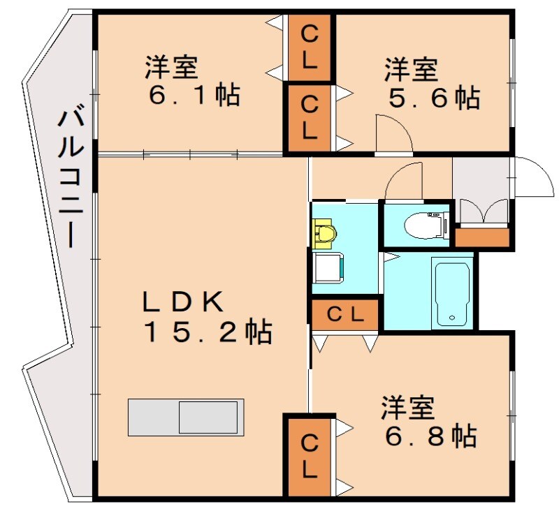 KSK中須コアプレイスの物件間取画像