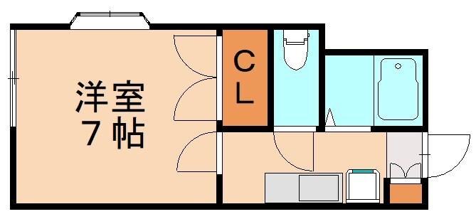 デュエル通谷の物件間取画像