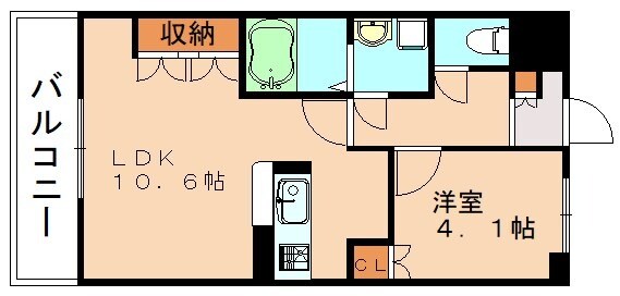 CASTLE・I(キャッスルアイ)の物件間取画像