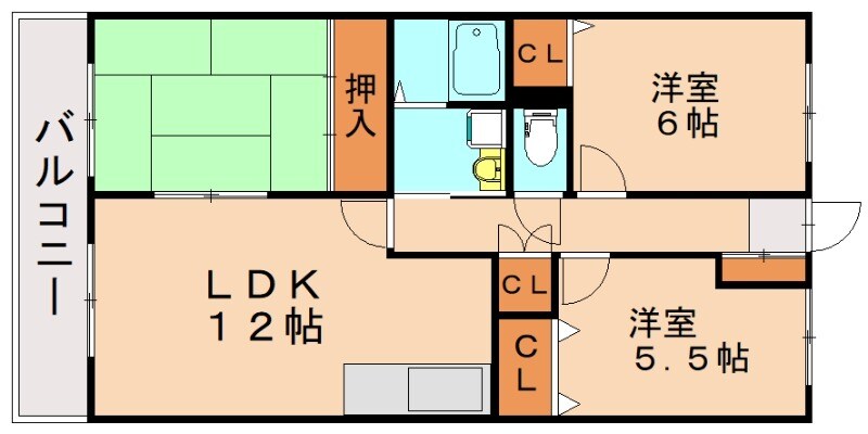 ANビルの物件間取画像