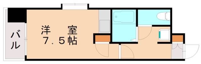 オリエンタル折尾の物件間取画像