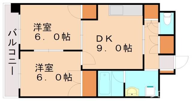 マンションつつみの物件間取画像