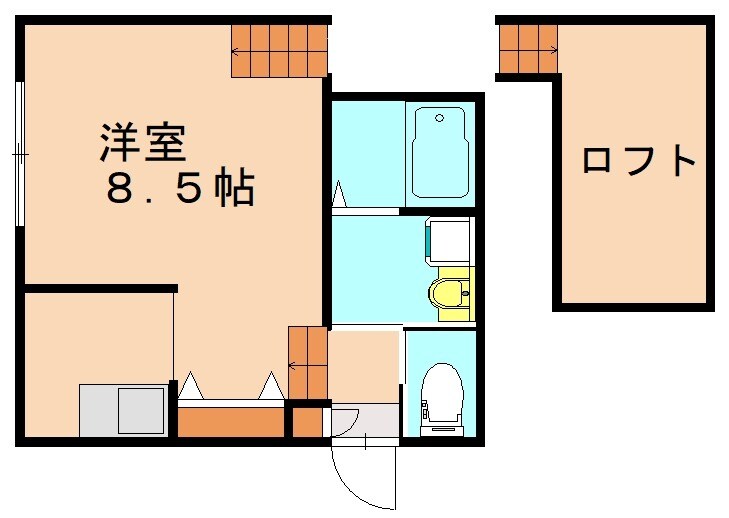 ラグランジュール伍番館の物件間取画像