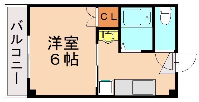 第２豊ハイツの物件間取画像