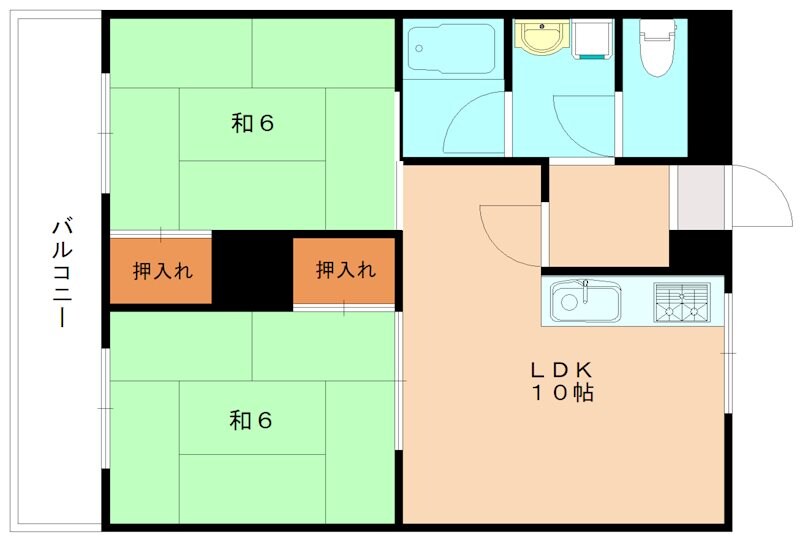 阿南ビルの物件間取画像
