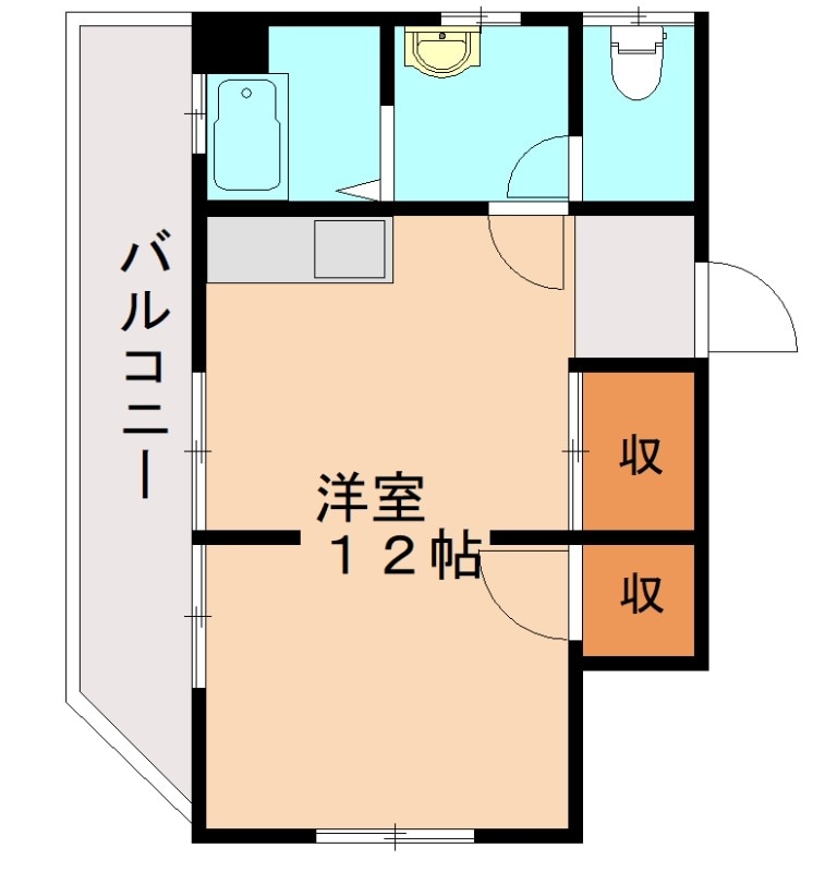 マキシム中津口の物件間取画像