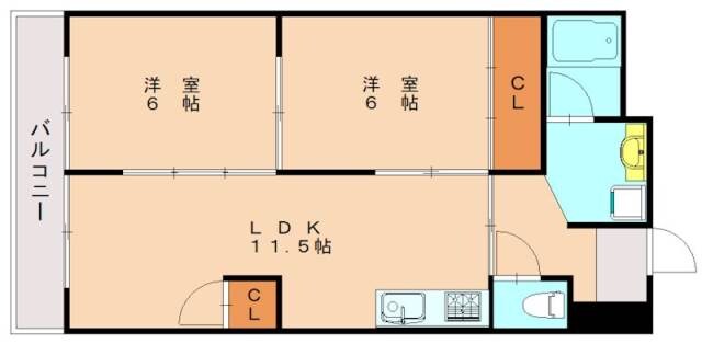 やすよしビルの物件間取画像