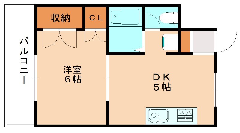 Ｉビルの物件間取画像