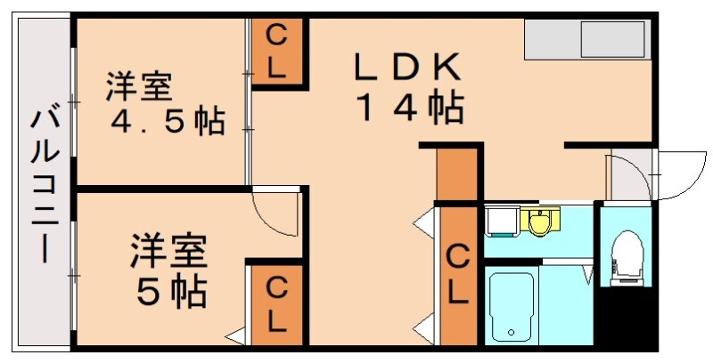 田町ビルの物件間取画像