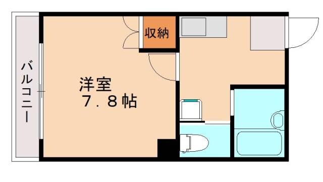 ヨークス本城の物件間取画像