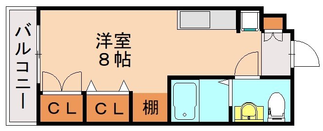 カリタスプラザの物件間取画像