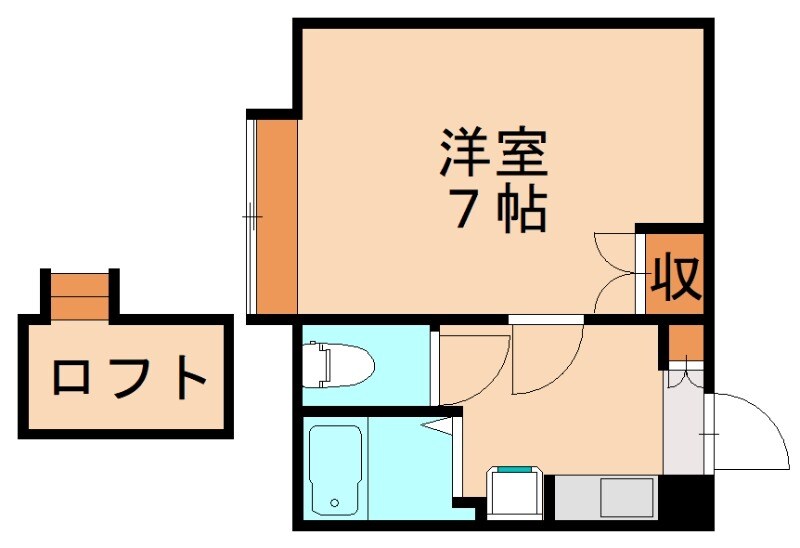 ルクール南鷹見の物件間取画像