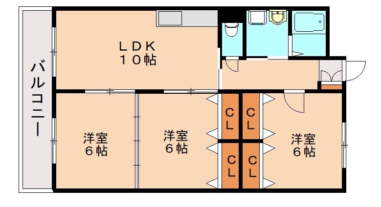 リシェス有田の物件間取画像