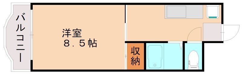 リバーサイド板櫃の物件間取画像