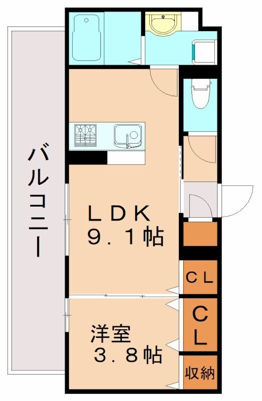 香春口三萩野駅 徒歩20分 2階の物件間取画像