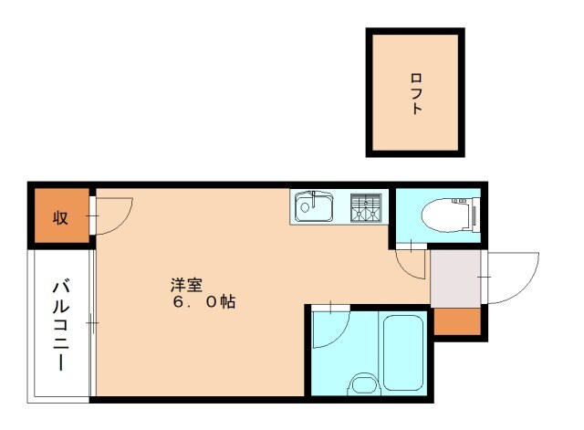 物件間取画像