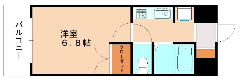 朝日プラザ小倉南の物件間取画像