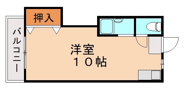 シティベール鷹の巣の物件間取画像