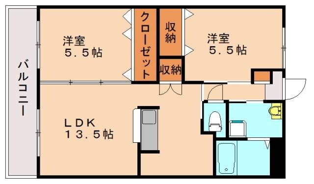 マ・メゾン潤野の物件間取画像