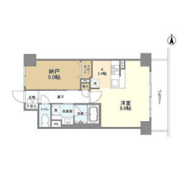 コンフォリア西宮の物件間取画像