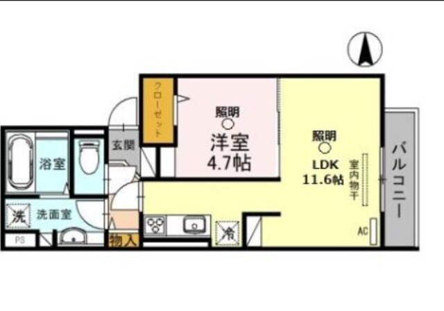 ガーデンハイツの物件間取画像