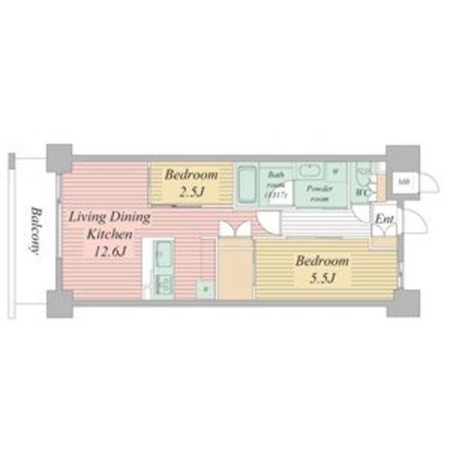 LiveCasa西宮の物件間取画像