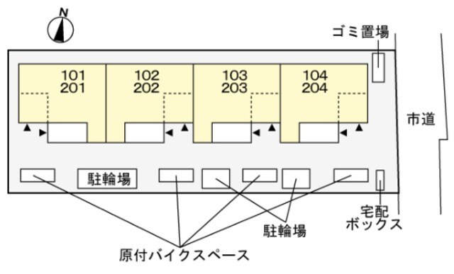 山本駅 徒歩4分 1階の物件外観写真