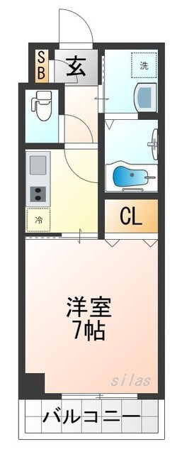 グランデトワールの物件間取画像