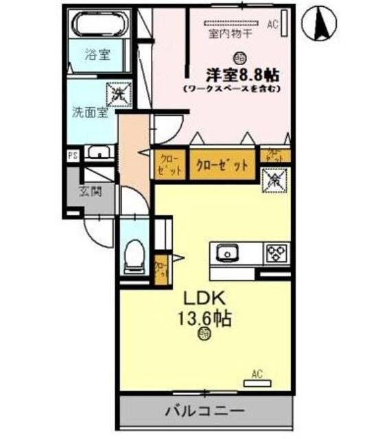 服部天神駅 徒歩17分 1階の物件間取画像