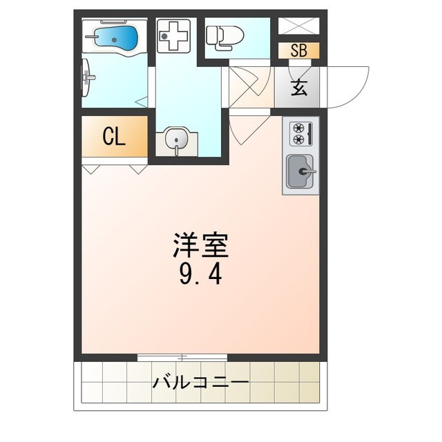 コージープレイス尼崎の物件間取画像
