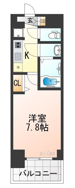物件間取画像