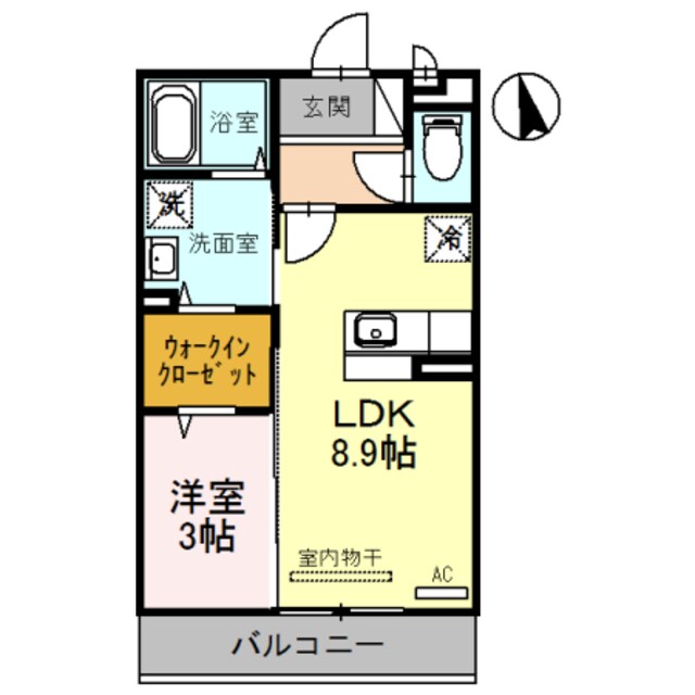 摂津市駅 徒歩6分 2階の物件間取画像