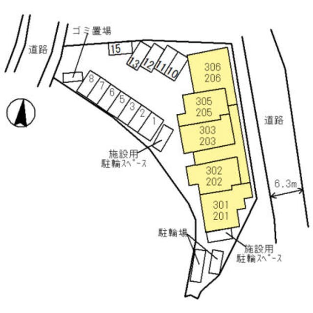 桃山台駅 バス8分  緑地公園グリーンハイツ前下車：停歩4分 3階の物件外観写真