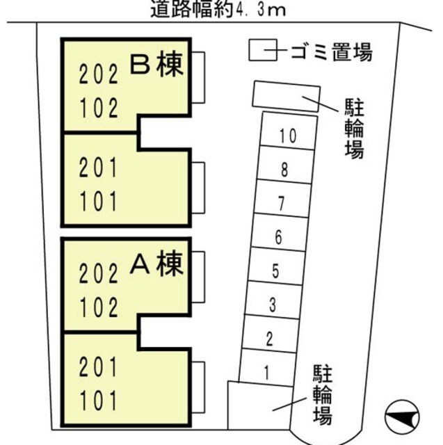 JR総持寺駅 徒歩24分 2階の物件外観写真