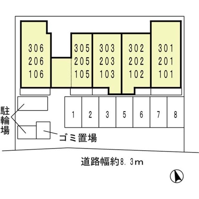 庄内駅 徒歩7分 3階の物件外観写真