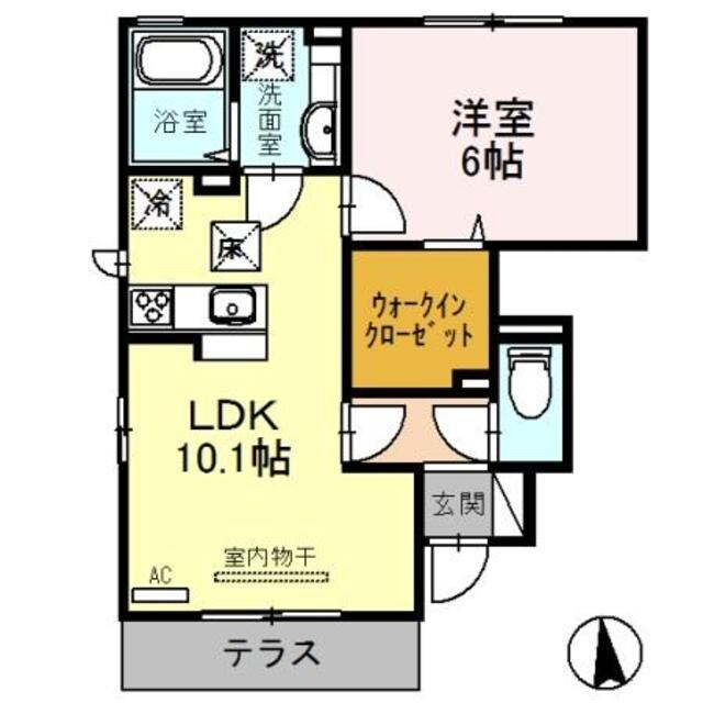 豊中駅 徒歩16分 1階の物件間取画像