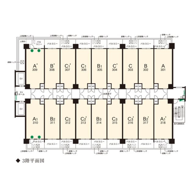 大正駅 徒歩6分 3階の物件外観写真