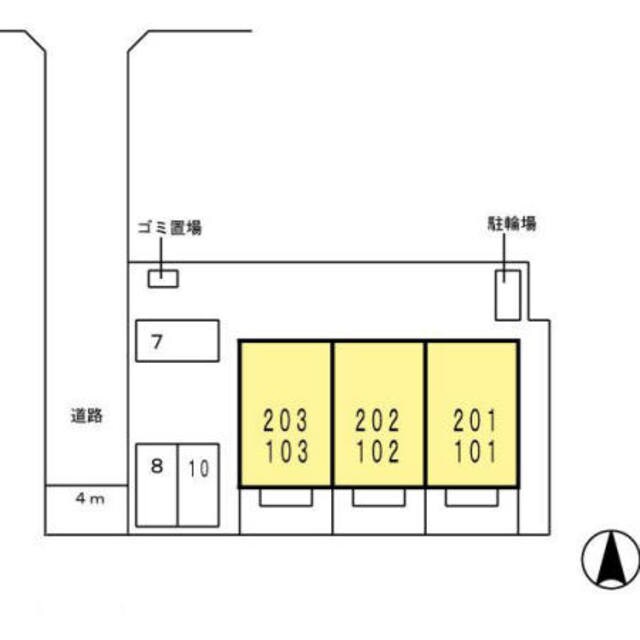 若江岩田駅 徒歩9分 1階の物件外観写真