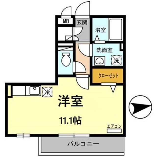 門真南駅 徒歩15分 2階の物件間取画像
