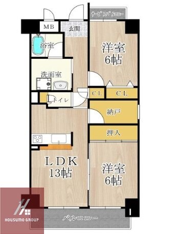 WILL21の物件間取画像