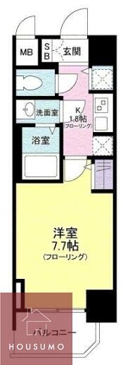 Ｓ－ＲＥＳＩＤＥＮＣＥ野江の物件間取画像