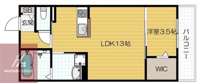 Casa Brancheの物件間取画像