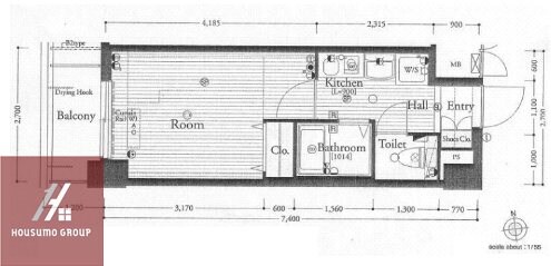 ラナップスクエア中之島公園の物件間取画像