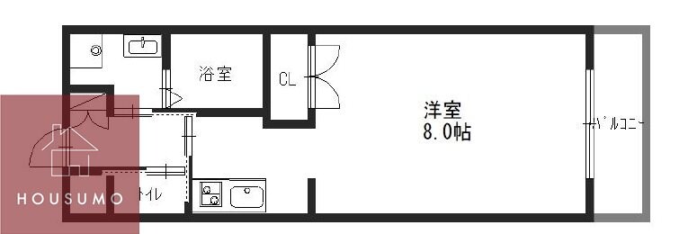 すみれハイツの物件間取画像