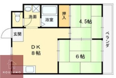 クリアポート福本の物件間取画像