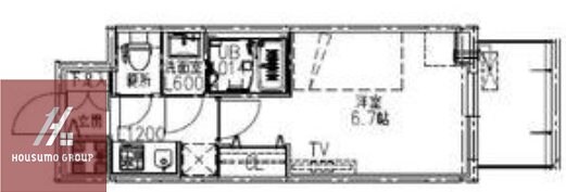 S-RESIDENCE都島Luxの物件間取画像